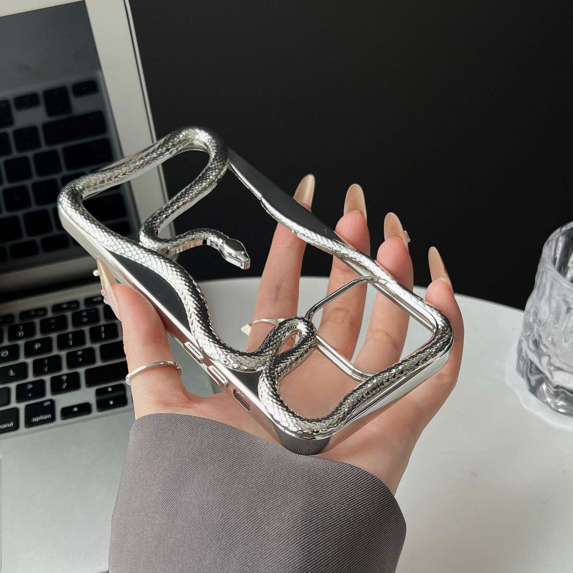 GQ095-Electroplated silver plating