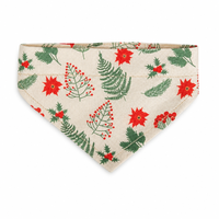Vente en gros d'accessoires pour animaux de compagnie personnalisés pour Noël, bandanas pour chats et chiens en vrac