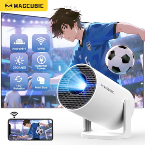 Projecteur portable Magcubic HY300 Pro 8K Android 14 WiFi6 BT5.4 290ANSI HD pour la maison et l'extérieur - Product Image 1