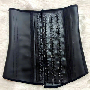 Corset amincissant colombien en latex à 9 baleines en acier, marque privée, pour femme, effet sablier, gaine de maintien post-partum - Product Image 1