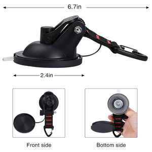 Crochets à ventouse Essentiels de <span class=keywords><strong>camping</strong></span> de voiture robustes Ventouse d'arrimage améliorée <span class=keywords><strong>pour</strong></span> piège de <span class=keywords><strong>camping</strong></span> en verre de fenêtre de bateau de RV - Product Image 3