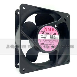Nmb Minebea 4715Ms-22T-B50 Axial <b>Fan</b> 220V <b>Ac</b> 1 Phase 14 13W Cooling Unit - Product Image 1