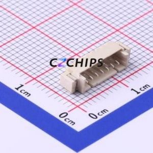 1.25-7A-WT Wire-to-Board Pin Header SMD,P=1.25mm,Horizontal Mount Connector 1x7P 1.25mm Horizontal Mount 7P - Product Image 1