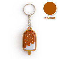 Pendentif porte-clés et pour sac à dos, imprimé en 3D, écologique, série petite glace, clicker de doigt, pour la remise des diplômes, Noël, Halloween