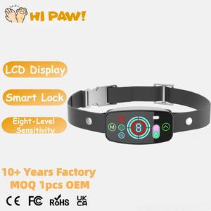Collier intelligent pour chien avec écran LCD, étanche, écran couleur, électronique, sans danger, collier d'entraînement pour chien, collier de choc pour chien - Product Image 1