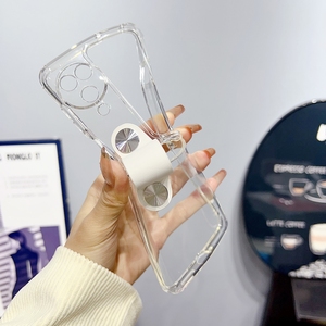 Appo Find N3 Flip TPU Stoßfeste Transparente Handyhülle mit Scharnierverschluss und OPP-Beutel - Product Image 5