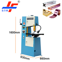 Scie à ruban verticale multi-angles avec inclinaison de table pour les tâches de coupe de métal complexes
