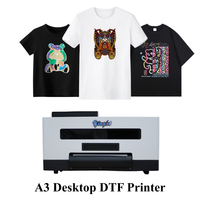 YingheXp600 Printer DTF Inkjet Otomatis Berkualitas Tinggi Baru Mesin Cetak A3 Impressora Transfer Panas Kaos untuk Usaha Kecil