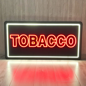 Enseigne néon LED personnalisée imprimée en 3D UV, en acier inoxydable, étanche IP65, multicolore, lettres lumineuses pour publicité extérieure - Product Image 6