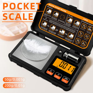 Werkseitig tragbare elektronische Taschen waage für kleinen Schmuck Hochgenaues digitales Wiegen mit einer Auflösung von 0,001g, batterie betrieben - Product Image 1