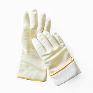 Gants de sécurité jetables en nitrile entièrement texturés résistants aux hautes températures 150°C pour la transformation alimentaire et l'industrie de la construction - Product Image 3
