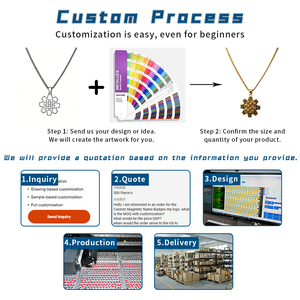 <span class=keywords><strong>Collier</strong></span> Pendentif Fleur Jaune Al Arfaj Koweït, Bijou Personnalisé en Rhanterium Epapposum, Accessoire de Bijouterie Ancienne Fabrication, Source Directe Usine - Product Image 3
