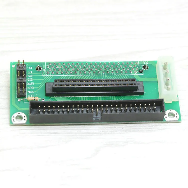 SCSI Соединитель с тремя поворотными картами 68 поворотов 80 поворотов 50 IDE SCSI адаптер для жесткого диска IDE