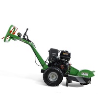 Utilisation forestière 8 super grosses dents 15hp 420cc meuleuse de souche de moteur à essence avec TUV CE
