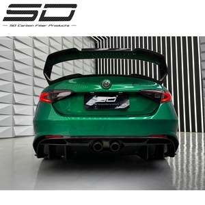 Difusor Trasero de Fibra de Carbono Sd para Alfa Romeo <span class=keywords><strong>Giulia</strong></span> Quadrifoglio, Mejora a <span class=keywords><strong>GTA</strong></span> - Product Image 4
