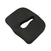 Correcteur de posture Soulagement des douleurs dorsales Chaise de bureau Siège de voiture Coussin pour personnes de petite taille