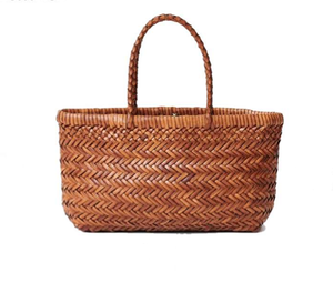 Bolso Pequeño Nuevo, Bolso Mini Gora de Cuero Tejido a Mano, Bolso de Hombro Tejido, Bolso Casual para Mujer, Bolso de Viaje para la Playa - Product Image 1