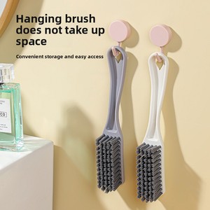 <span class=keywords><strong>Brosse</strong></span> à chaussures <span class=keywords><strong>spéciale</strong></span> à long manche, poignée en PP, <span class=keywords><strong>boucle</strong></span> de suspension, en plastique, nettoie en douceur les chaussures, outil de nettoyage domestique pour chaussures - Product Image 1