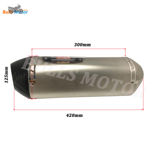 universal de fibra de carbono de Escape de la motocicleta escapar desmontable DB asesino R1/Duque 390/SV650/GSX 250R - Product Image 2