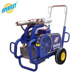 JSPERFECT Electric Hydraulic Airless Spray Machine For Paint And Putty With Paint Spray Gun