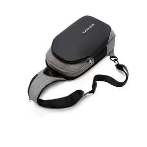 Tas Selempang Kecil MARKSMAN untuk Pria, Tas <span class=keywords><strong>Anti</strong></span>-maling Desainer Baru, Tas Olahraga Tahan Air untuk Santai, Lari, dan Gym dengan Pengisian Daya USB - Product Image 5