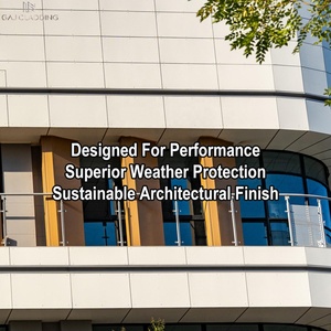 Revêtement mural <span class=keywords><strong>extérieur</strong></span> pour façade de bâtiment scolaire avec conception d'ancrage apparent, <span class=keywords><strong>mur</strong></span>-rideau - Product Image 2