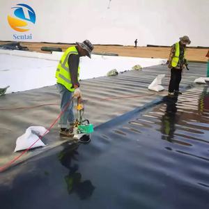 Géomembrane HDPE moderne et écologique pour revêtement de barrage, <span class=keywords><strong>prix</strong></span> au mètre carré, directement de l'usine, pour bassins piscicoles, décharges et mines, vente en gros - Product Image 2