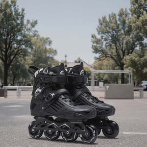 Professional Speed <strong>Skates</strong> for Children and Adults <strong>Inline</strong> with Slalom Freestyle PU Wheels Flashing <strong>Roller</strong> - Product Image 6