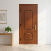 Protection d'angle anti-collision de style moderne pour portes intérieures en bois, surface finie, largement utilisée dans les chambres et les écoles