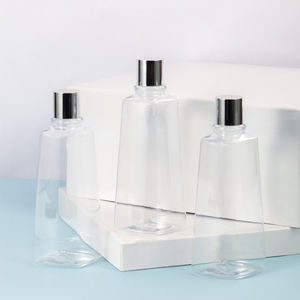 Serum ve losyon ambalajı için 400ml şeffaf <span class=keywords><strong>PET</strong></span> şişe doldurulabilir kozmetik konteyner vücut losyonu şişesi lüks japon - Product Image 2