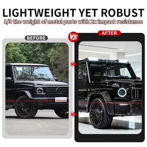 อัพเกรดปีกหลังคาร์บอนไฟเบอร์ทรง BB800 สำหรับ Mercedes Benz G Class W465 2025 พร้อมสปอยเลอร์หลังคาคาร์บอนแท้ - Product Image 2
