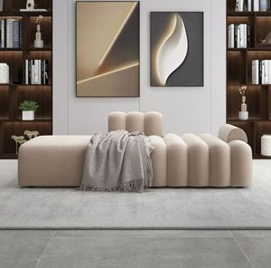 Modern Leather Long Bench Sofa Soft Storage Creative Bed End <b>Stool</b> Bedroom <b>Low</b> <b>Stool</b> Living Room Shoe Changing Bench - Product Image 4