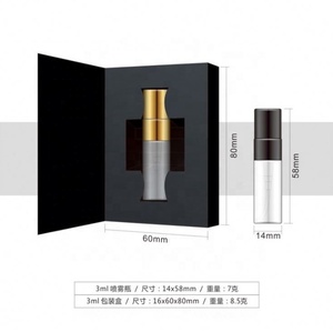 Wholesale 5ml 10ml Portable Refill Perfume Spray Glass <b>Bottle</b> With Paper <b>Box</b> Package - Product Image 2