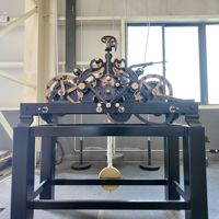 Horloge mécanique tour de type Yantai Chijiu durable et personnalisée avec design inspiré des reliques culturelles, pour la réparation et le remontage des montres