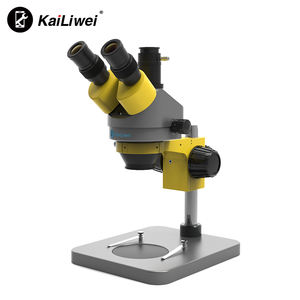携帯電話用Kailiwei電子修理三眼ステレオ顕微鏡 - Product Image 1