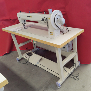 Machine à coudre domestique multifonction portable à aiguille simple, robuste, avec grand espace de travail et matériaux épais - Product Image 3