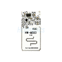 HW-MS03 modul Sensor gerakan kinerja tinggi Sensor gerakan Radar modul saklar PIR Radar Microwave 2.4GHz hingga 5.8GHz