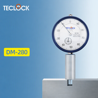 Jauge de profondeur mécanique TECLOCK haute précision, jauge à cadran portable, vente en gros pour l'inspection de la qualité de l'épaisseur des revêtements et la mesure de la profondeur des rainures