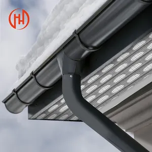 Customize gutter leaf filter/metal rain water gutters guards aluminium eaves trough /stainless steel mesh
