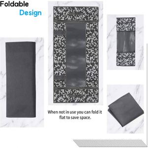 Large Capacity Eco-Friendly Fabric Storage Bag Square Pattern Foldable Bed Clothes Compression Zipper Organizer Modern <b>Packaging</b> - Product Image 2