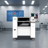 Máquina SMT de Alta Precisión de 8 Cabezales para Recoger y Colocar Componentes, Máquina de Fabricación de PCB, Máquina de Ensamblaje de LED con Servomotor
