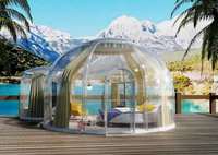 Maison à bulles, dôme Hype Pod.PC en forme de capsule
