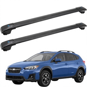 <span class=keywords><strong>Barras</strong></span> Transversales <span class=keywords><strong>para</strong></span> <span class=keywords><strong>Techo</strong></span> <span class=keywords><strong>para</strong></span> Subaru Crosstrek 2018-2023, 300 Libras de Capacidad, Aluminio Anodizado Resistente, Instalación con Perno en U, <span class=keywords><strong>Portaesquís</strong></span> - Product Image 1