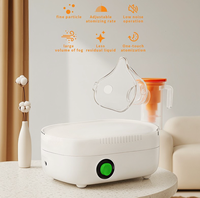 Nébuliseur à compression compact de qualité médicale pour usage domestique, soulagement des expectorations et des toux chez les enfants, atomiseur familial médical