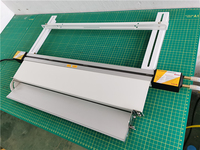 Machine à cintrer acrylique refroidi à l'air, petite machine à cintrer plaque en plastique PVC mot lumineux publicité boîte à lumière pliage rapide à chaud