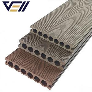 Planches de terrasse en composite WPC durables pour l'extérieur VELL Factory, revêtement de sol BPC écologique, vente chaude, dalles WPC économiques - Product Image 3