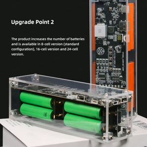 Offre Spéciale – Boîtier de batterie externe 100W sans batterie, charge rapide, pour batteries 21700 et 18650 - Product Image 3