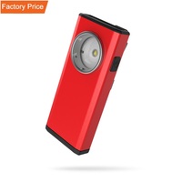500 Lumen LED COB Work Flashlight USB Rechargeable Magnetic Nebo Slim Pocket Flashlight Work Light With Clip