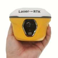 Récepteur GNSS RTK Laser Ge0-position P5 Pro avec mesure laser 100m, base P5, radio LoRa 5W, portée 15km, kit de topographie