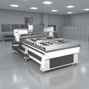 Machine de gravure et de sablage au laser à fibre de type portique pour miroirs en verre avec refroidissement par eau pour miroirs de salle de bain - Product Image 1